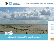 Tablet Screenshot of np-schiermonnikoog.nl